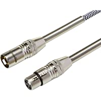 Amazon Basics - Cable de micrófono XLR trenzado- 1-8 m